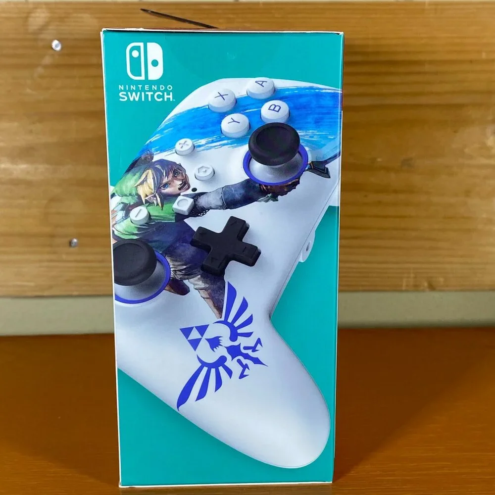 PowerA Enhanced Wired Controller for Nintendo Switch - Master Sword Attack Zelda